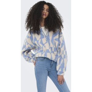ONLY - ONLNEW JANNE - Coltrui - Blauw/Wit