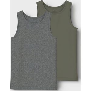 NAME IT - NKMTANK TOP 2P NOOS - Jongens - Onderhemden - Jersey