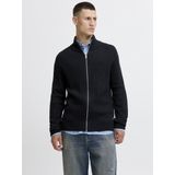 Jack & Jones - JJPANNEL KNIT ZIP CARDIGAN - Sky captain - Vest