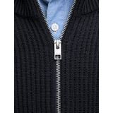 Jack & Jones - JJPANNEL KNIT ZIP CARDIGAN - Sky captain - Vest