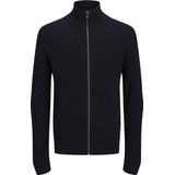 Jack & Jones - JJPANNEL KNIT ZIP CARDIGAN - Sky captain - Vest