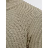 Jack & Jones - Jjpannel Knit Half Zip - Gebreide Trui - Crockery