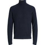 Jack & Jones - JJPANNEL KNIT ROLL NECK - Coltrui - Sky captain