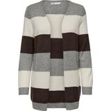 Only - ONLLESLY - Cardigan - Medium Grey Melange - Lange Mouwen