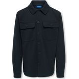 ONLY & SONS JUNIOR - Overhemd - Blauw - Katoen - Lange Mouwen