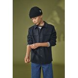 ONLY & SONS JUNIOR - Overhemd - Blauw - Katoen - Lange Mouwen