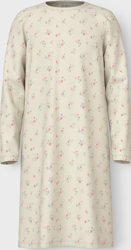 Jersey - Nachthemd - All-over Print - Lange Mouwen - Zacht