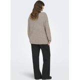 Caribi - Gebreide Pullover - V-Hals - Lange Mouwen - Regular Fit