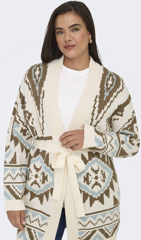 Carfrida - Vest - Hoge Hals - Lange Mouwen - Regular Fit