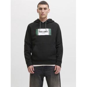 Jack & Jones - Jjhayato Sweat Hood - Trui - Zwart
