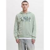 Jack & Jones - Geplas Ln - Hoodie - Regular Fit - Katoen/Polyester