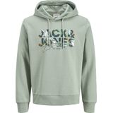 Jack & Jones - Geplas Ln - Hoodie - Regular Fit - Katoen/Polyester