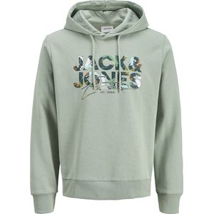 Jack & Jones - Geplas Ln - Hoodie - Regular Fit - Katoen/Polyester