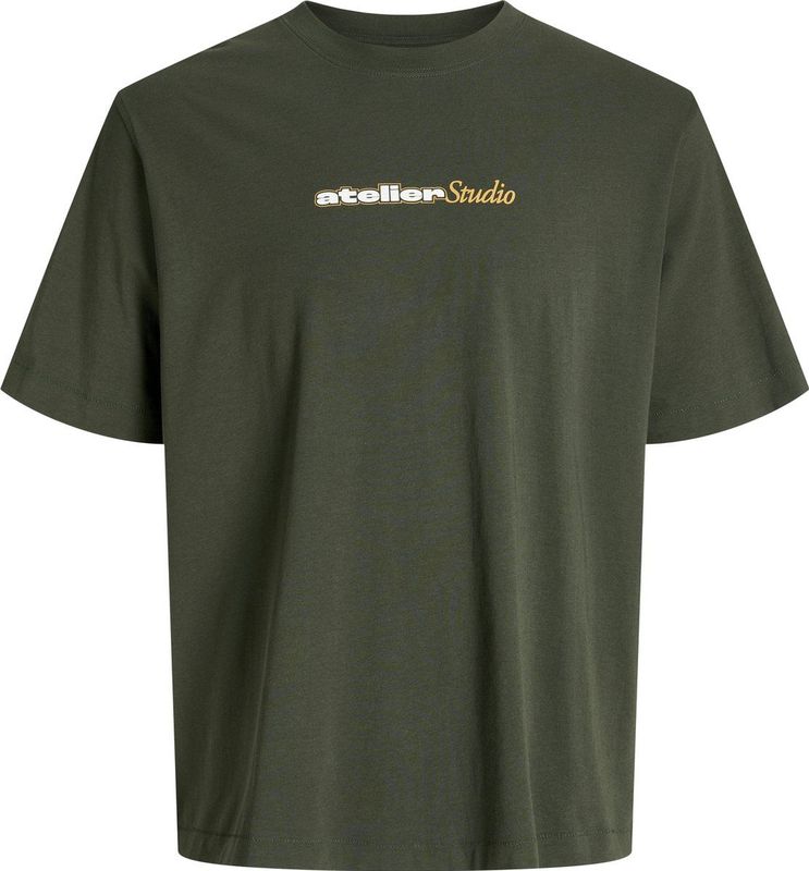 Jack & Jones - Jjrody TEE SS Crew Neck - Heren Top - Groen