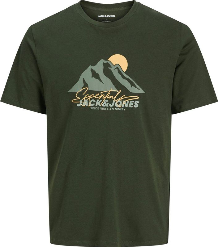 JACK & JONES - JJSUN - Shirt - Honing - Olijfgroen - Mintgroen