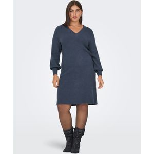ONLY CARMAKOMA - Midi Jurk - Blauw
