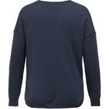 Carmargareta - Gebreide Pullover - V-Hals - Lange Mouwen - Regular Fit