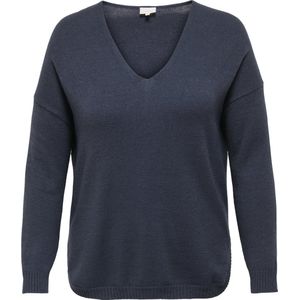 Carmargareta - Gebreide Pullover - V-Hals - Lange Mouwen - Regular Fit