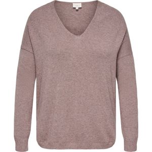 Carmargareta - Gebreide Pullover - V-Hals - Lange Mouwen - Regular Fit