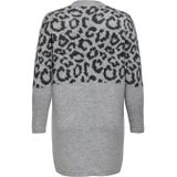ONLY CARMAKOMA - CARJADE ANIMAL - Vest - Lange Mouwen - Knit Fit