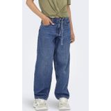 KIDS ONLY - Straight Fit Jeans - Mid Wash - Super-High Waist - Denim