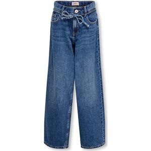 KIDS ONLY - Straight Fit Jeans - Mid Wash - Super-High Waist - Denim