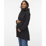 Zwangerschaps-jas - 3-in-1 - Waterdicht - Hoge Hals - Zwart