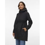 Zwangerschaps-jas - 3-in-1 - Waterdicht - Hoge Hals - Zwart