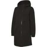 Zwangerschaps-jas - 3-in-1 - Waterdicht - Hoge Hals - Zwart