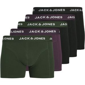 Jack & Jones - 5-Pack - Boxershorts - Paars - Katoen