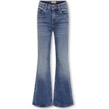 Flared Fit Jeans - Blauw - Katoen