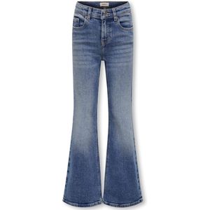 Flared Fit Jeans - Blauw - Katoen