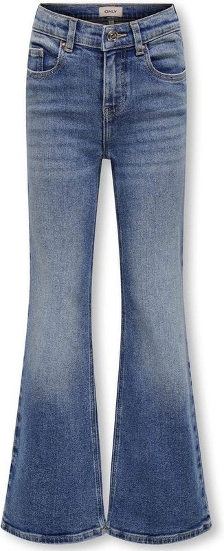 Flared Fit Jeans - Blauw - Katoen