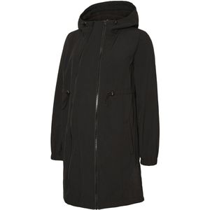 Zwangerschaps-jas - 3-in-1 - Waterdicht - Hoge Hals - Zwart