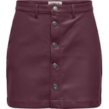 Onlamazing - Liora - Leren Rok - Mini-lengte - High Waist