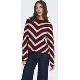Only - Onleliza - Gebreide Trui - Zinfadel / Whitecap Grey