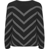 Only - Onleliza - Gebreide Trui - Zinfadel / Whitecap Grey