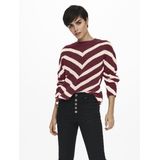Only - Onleliza - Gebreide Trui - Zinfadel / Whitecap Grey