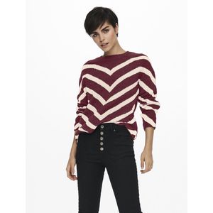 Only - Onleliza - Gebreide Trui - Zinfadel / Whitecap Grey