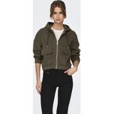 Only - KENZIE - Bomberjack - Katoenmix - Loose Fit