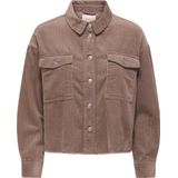 Only - MARINA-ENY LIFE - Corduroy Jack - Regular Fit - Effen - Katoen
