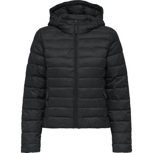 Only - Onltahia Lw Quilted Hood Jkt Noos - Jas - Zwart