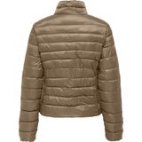 Only - Onltahia Lw Quilted Jacket - Damesjas - Cocoa Creme - Gewatteerd