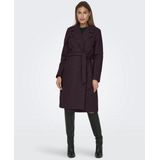 Only - Alvilda Life - Trenchcoat - Regular Fit - Effen/Gemêleerd