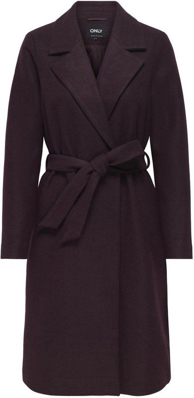 Only - Alvilda Life - Trenchcoat - Regular Fit - Effen/Gemêleerd