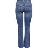 ONLY - ONLBLUSH MW FLA RHINESTON DNM TAI885NOOS - Flared Fit Jeans - Meisjes