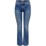ONLY - ONLBLUSH MW FLA RHINESTON DNM TAI885NOOS - Flared Fit Jeans - Meisjes