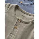 Name It - NBMKAB 2P LS BODY NOOS - Bodystocking - Troposphere - Set van 2