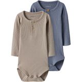 Name It - NBMKAB 2P LS BODY NOOS - Bodystocking - Troposphere - Set van 2