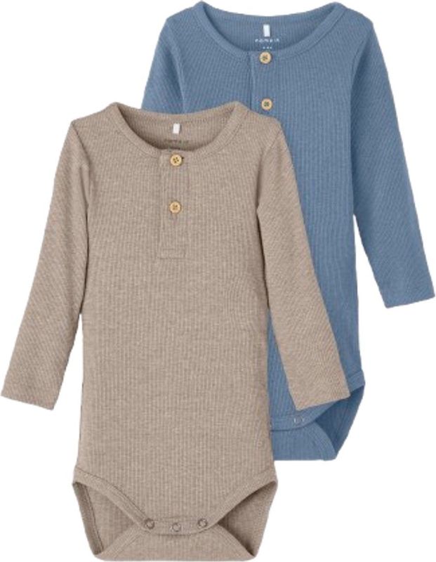 Name It - NBMKAB 2P LS BODY NOOS - Bodystocking - Troposphere - Set van 2
